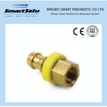 Reusable Braided Hose Brass Push-on Hose Barb Fittings to Female Pipe